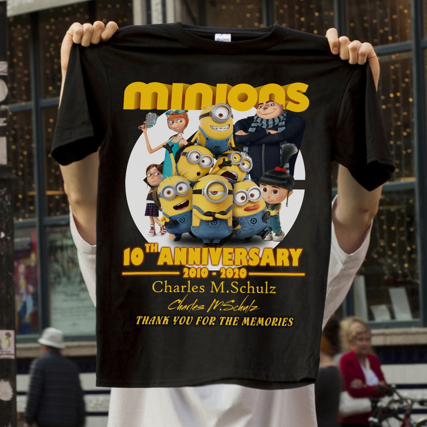 Baeelly™Minions 10Th Anniversary T-Shirt – Lv004