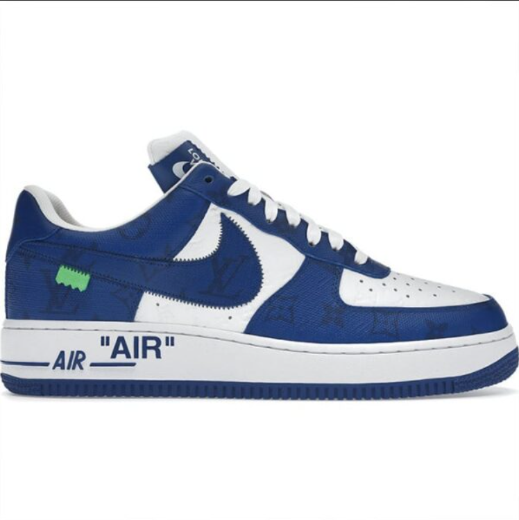 LVT x Nike AF1Louis Vuitton Nike Air Force 1 Low By Virgil Abloh White Royal 601911