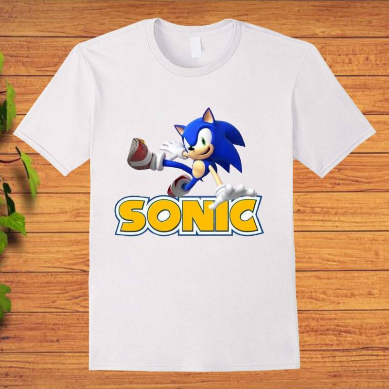 Sonic The Hedgehog T-Shirts Top Gift