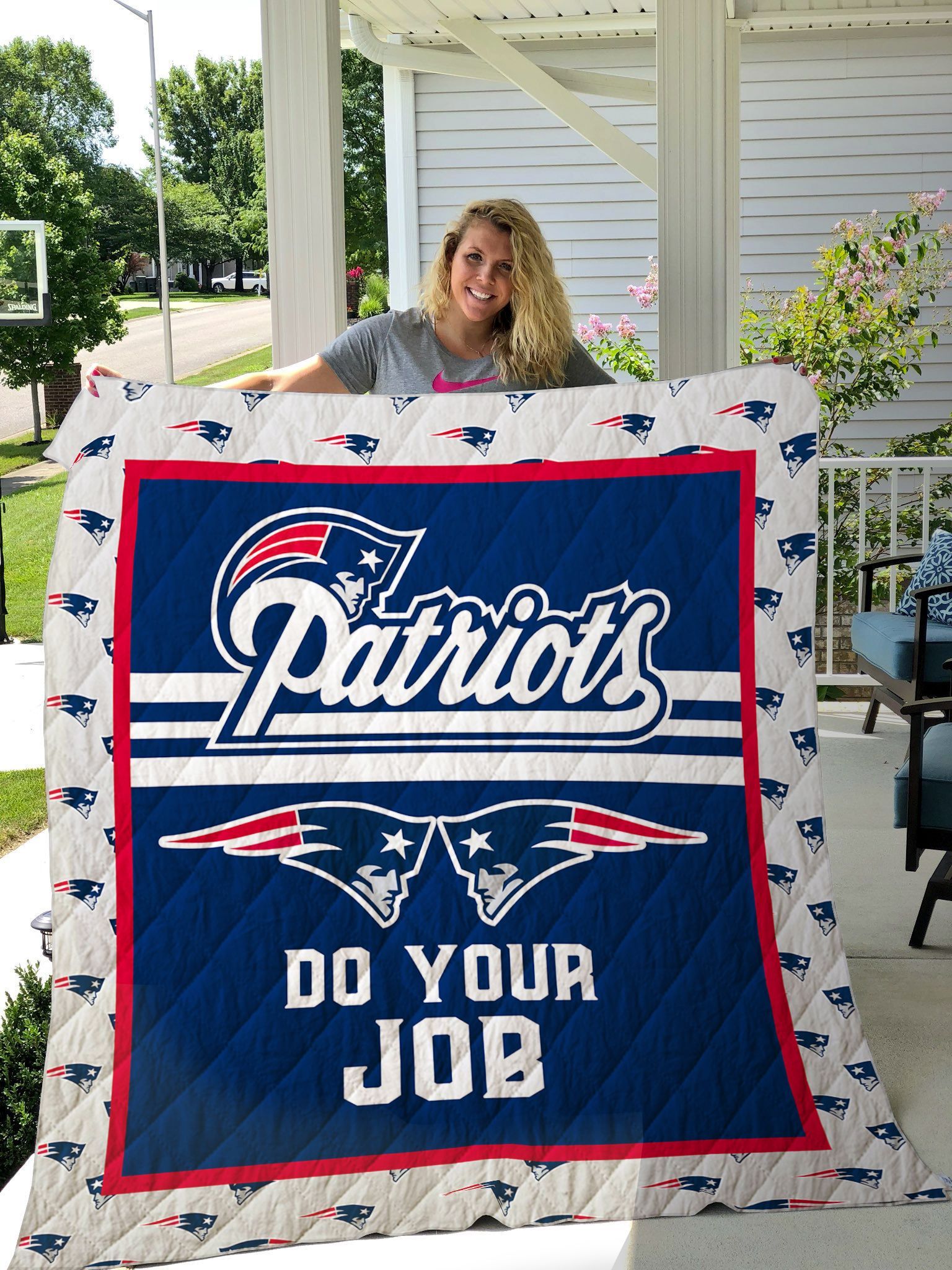 New England Patriots Quilt TN210960