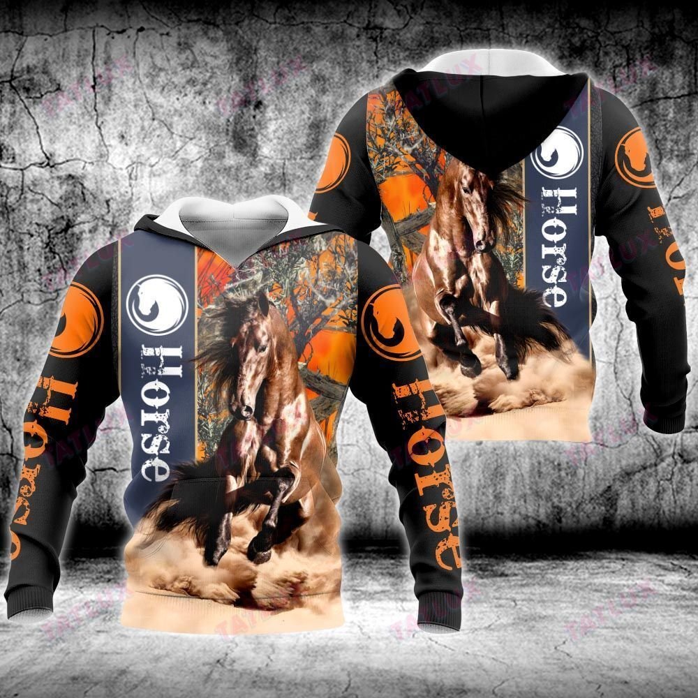 Wild Animal Horse 3D All Over Printed Shirt, Sweatshirt, Hoodie, Bomber Jacket Size S – 5Xl