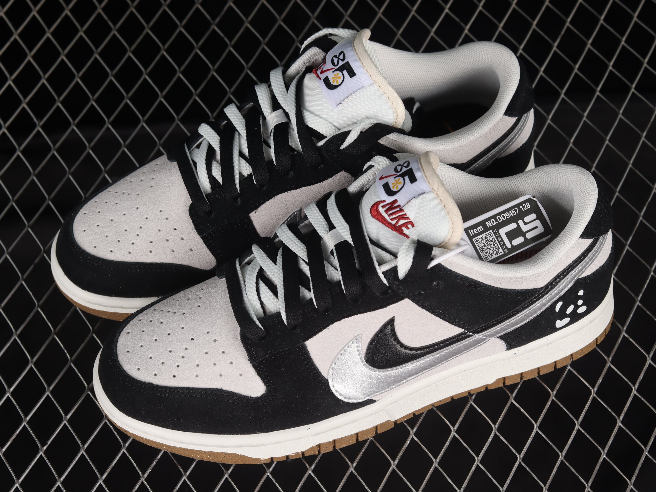 Nike SB Dunk Low 85 Black And White Shoes Sneakers SNK163949696