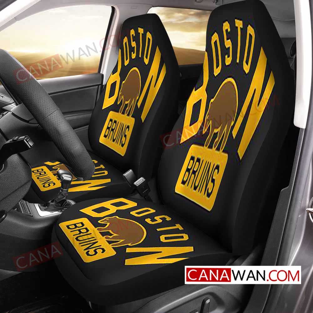 Boston Bruins Style158 (1) 3D Customized Personalized Car Seat Cover