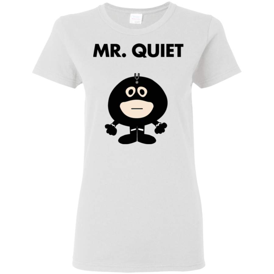 AGR Black Bolt – Mr Quiet Womens T-Shirt