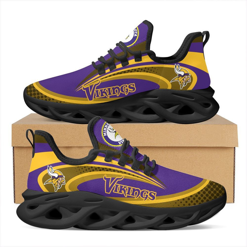 Minnesota Vikings Max Soul Sneakers Running Sports Shoes For Men Women