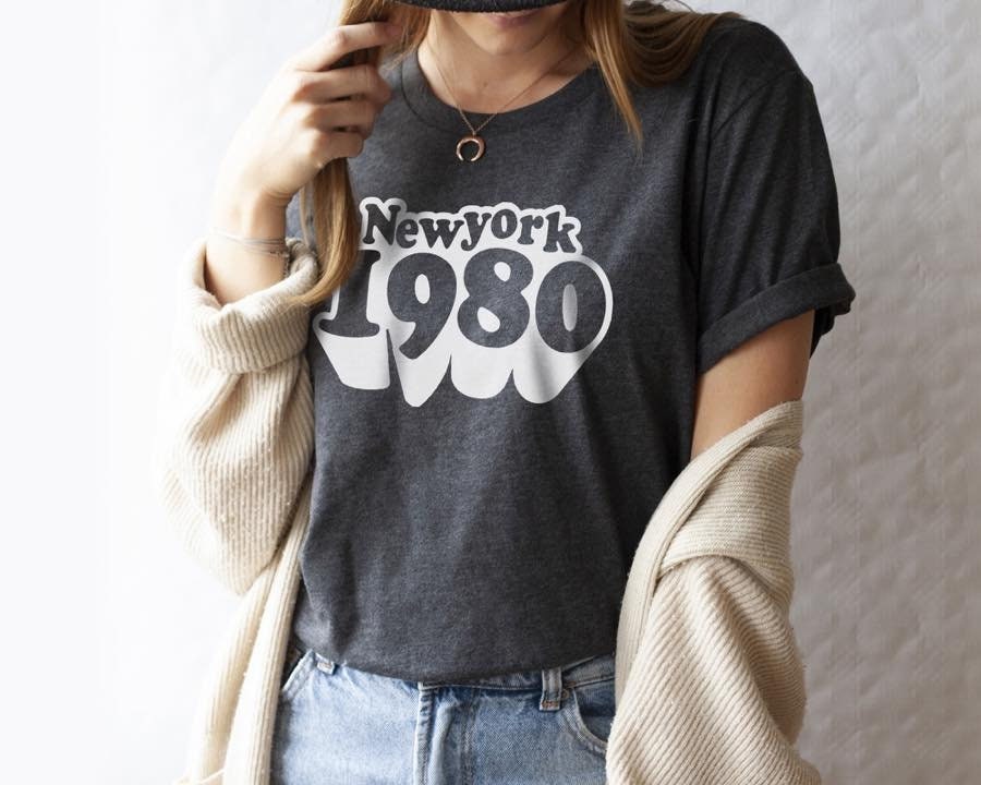 Vintage 1980 Shirt, 40th Birthday, 40th Birthday Gift, 40th Birthday Shirt, 40th Birthday Party, 1980 T-Shirt