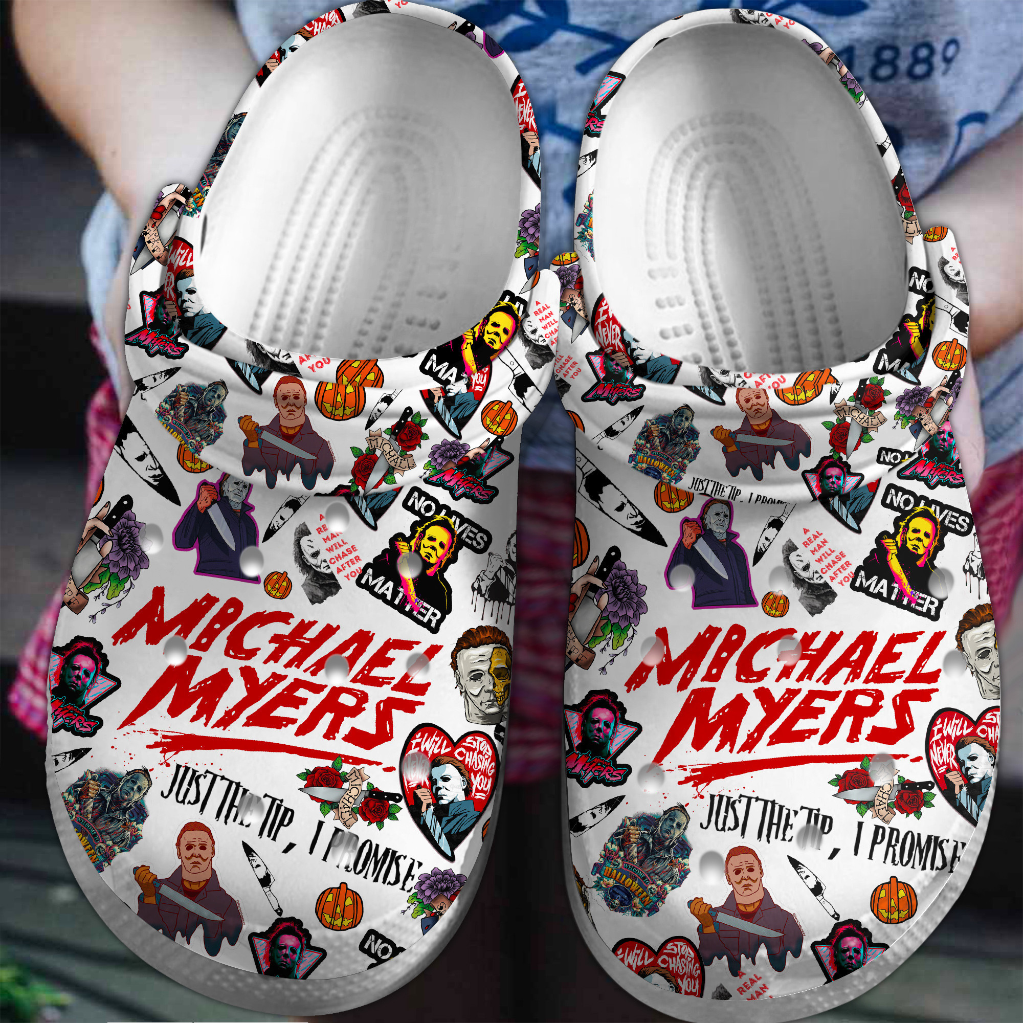 Michael Myers Movie Crocss Clogs For Men Women And Kid Bm1411-1445