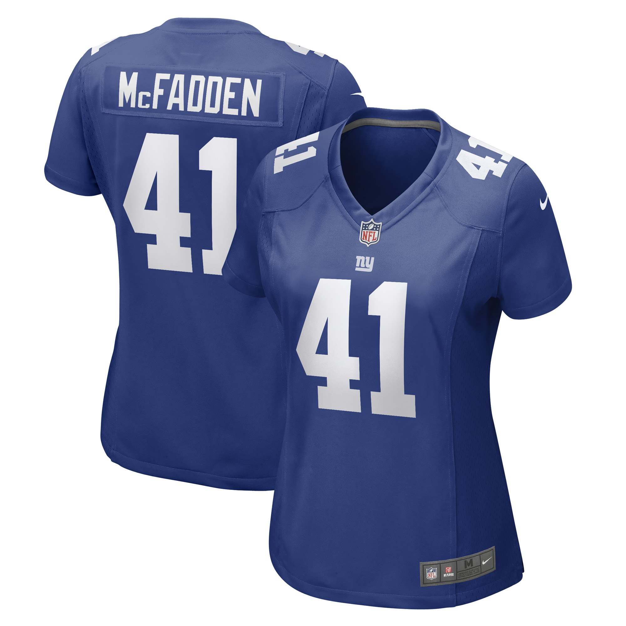 Women’s New York Giants Micah McFadden Royal Game Player Jersey