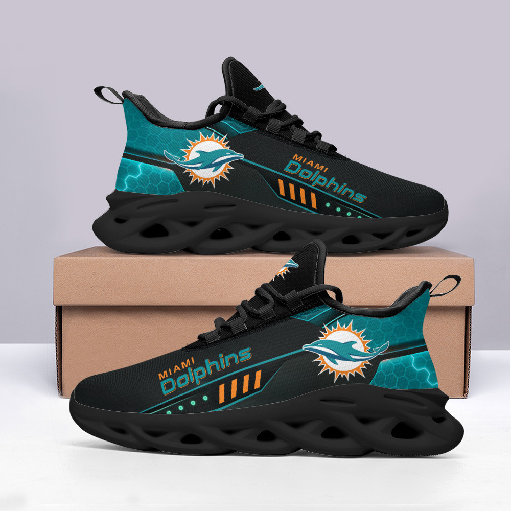 Miami Dolphins Yezy Running Sneakers Bg568