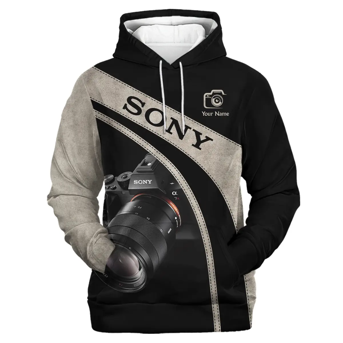 Personalized Gift Custom Name Sony Camera Photography All Over Prints Blpt91124A1Sn  Hoodie