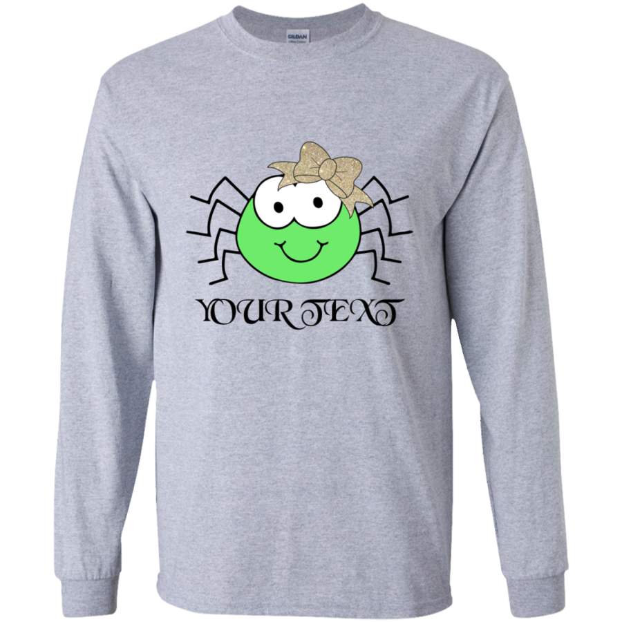 Halloween, Spider Girl cute, funny LS shirt/Hoodie/Sweatshirt