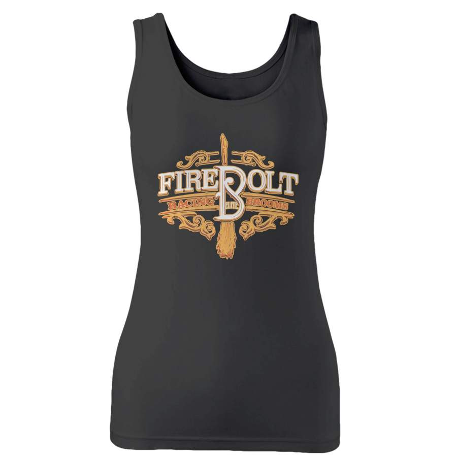 Harry Potter Inspired Firebolt Racing Broom Woman’s Tank Top