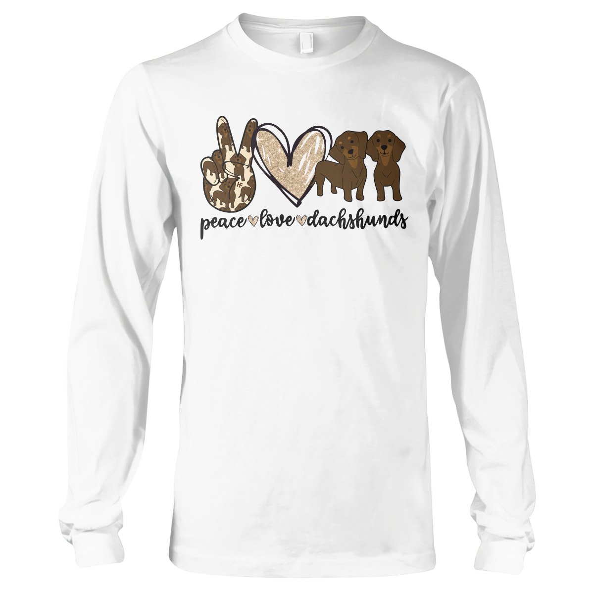 Dachshund Lovers Shirt 02 Ez01 1009 Long Sleeve T-Shirt