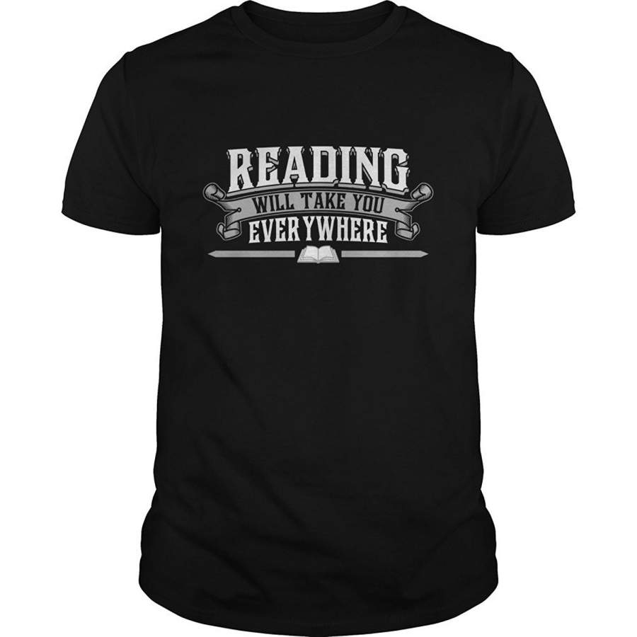 Reading Will Take You Everywhere Short Sleeve T-Shirt