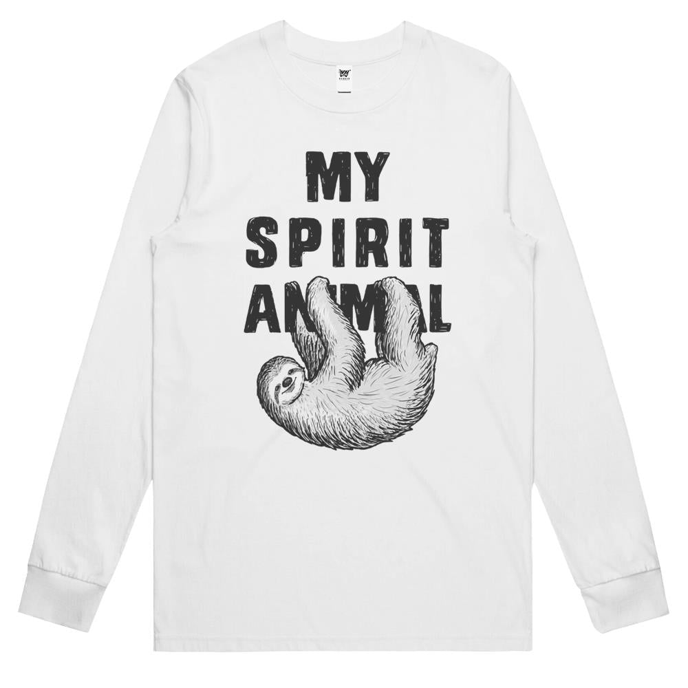 Sloth – My Spirit Animal Long Sleeve T Shirts