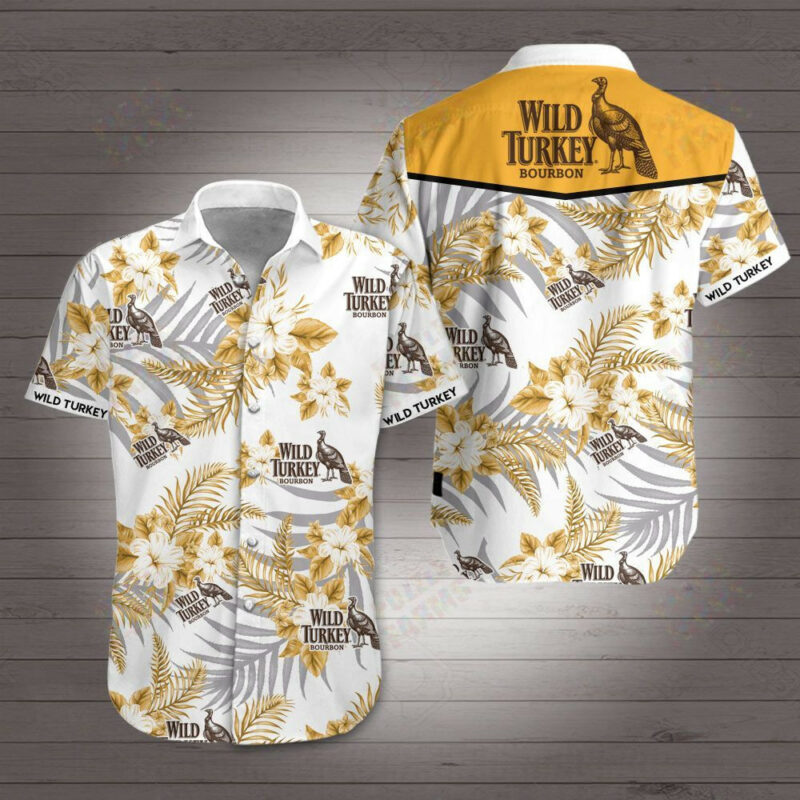 Wild Turkey Bourbon Hawaiian Shirt Ha86264