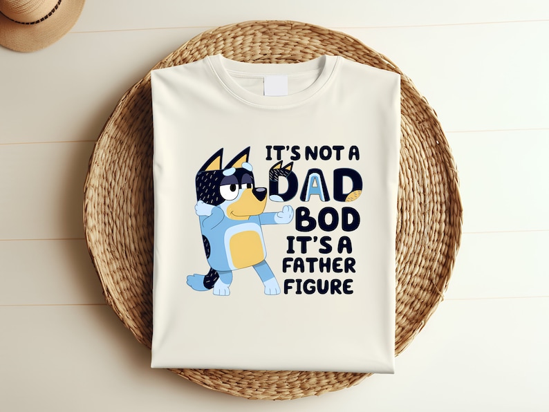 Rad Dad Bluey Shirt, Bluey Cool Dad Club Shirt, Bandit Cool Dad Club T-shirt, Bluey Bandit Shirt, Dad Birthday Gift, Bluey Family Shirt 514