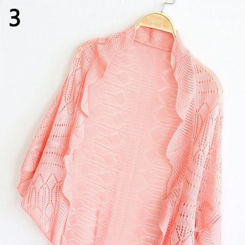 Women 2021 New Cropped Cardigan Ladies Summer Fashion Crochet Kimono Hollow Knit Top Knit Jacket Outer Jacket Cardigan alx