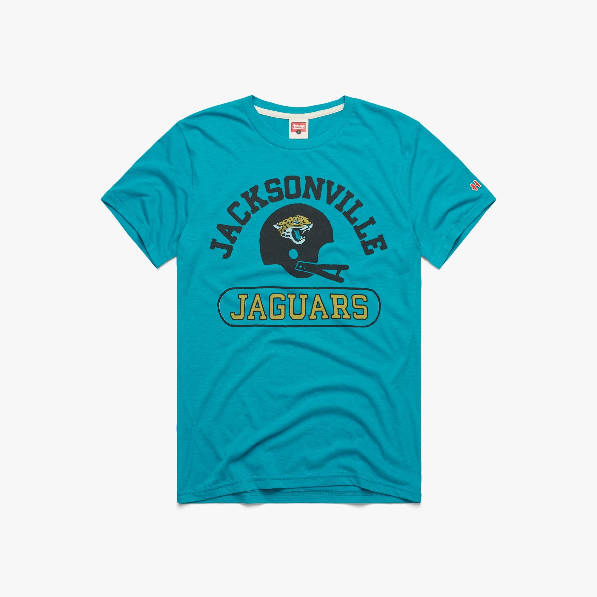 Jacksonville Jaguars Throwback Helmet/Unisex Tee/3Xl