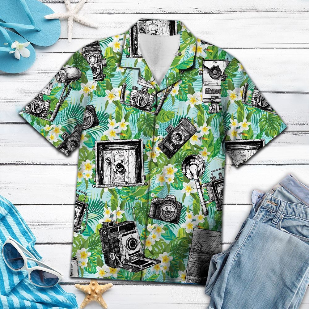 Vintage Camera Photographer Hawaii Hawaii Shirt For Men Women Ha87645