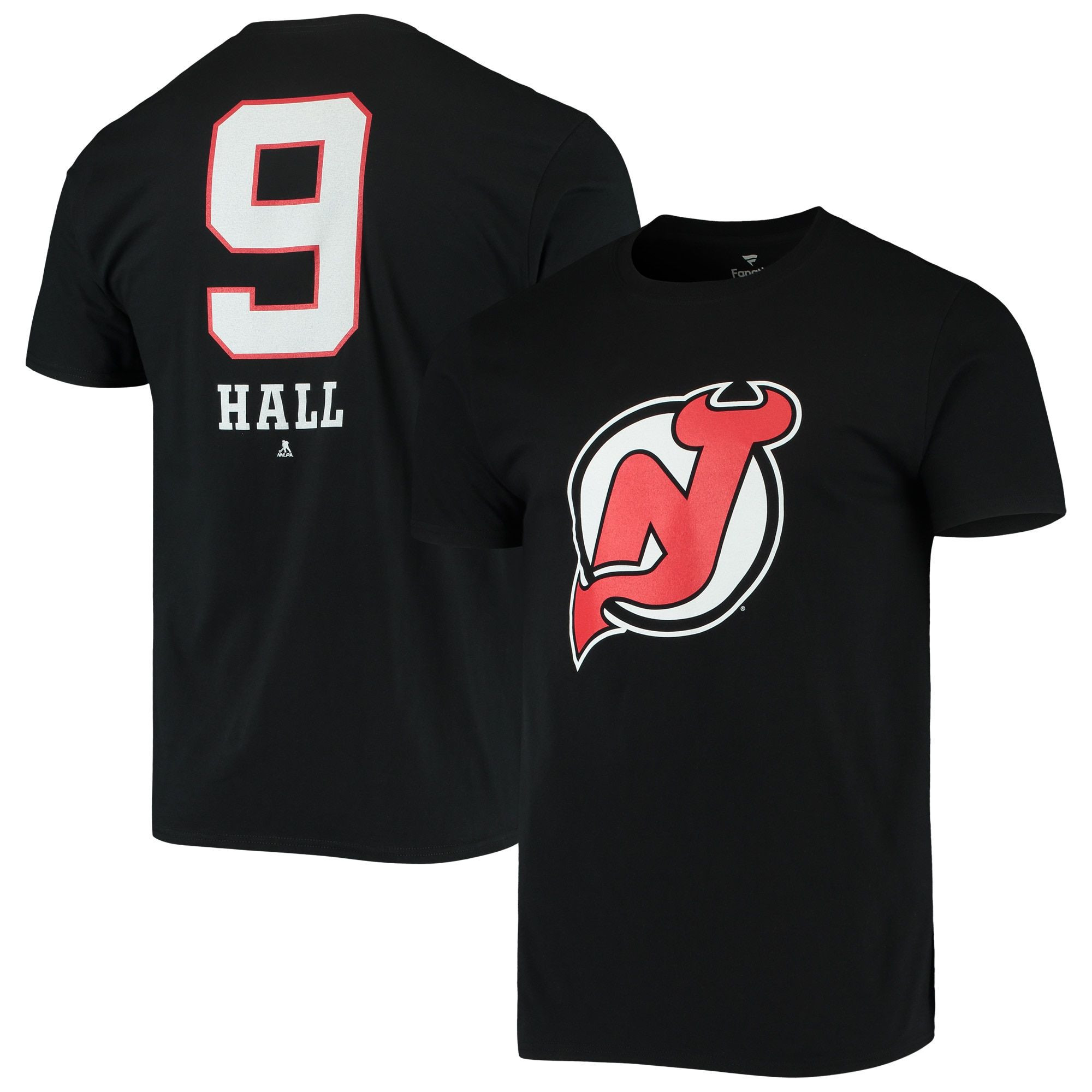 Men’S Fanatics Branded Taylor Hall Black New Jersey Devils Underdog T-Shirt