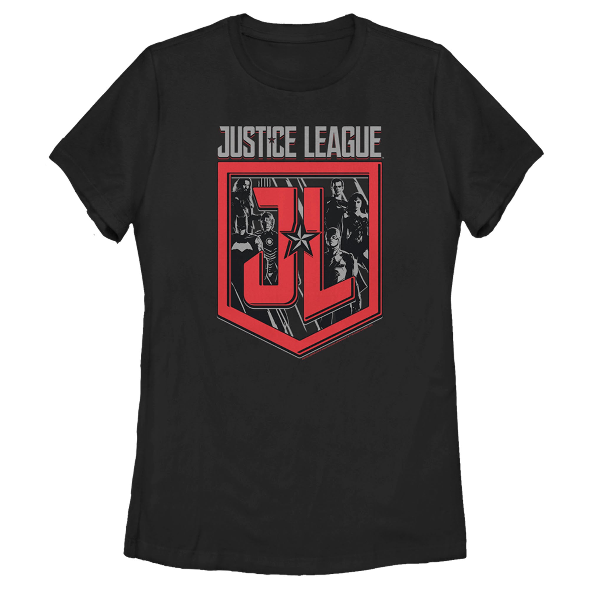 Zack Snyder Justice League Women’S Character Shield  T-Shirt