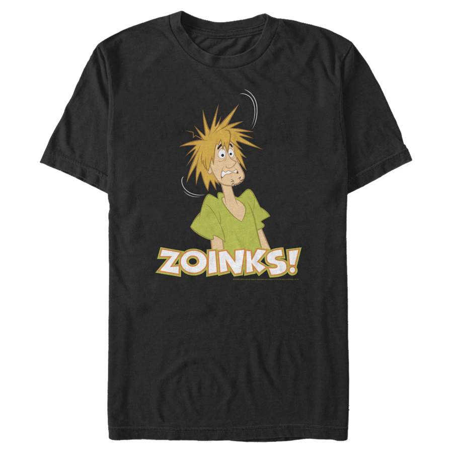 Scooby Doo Men’s Shaggy Zoinks!  T Shirt