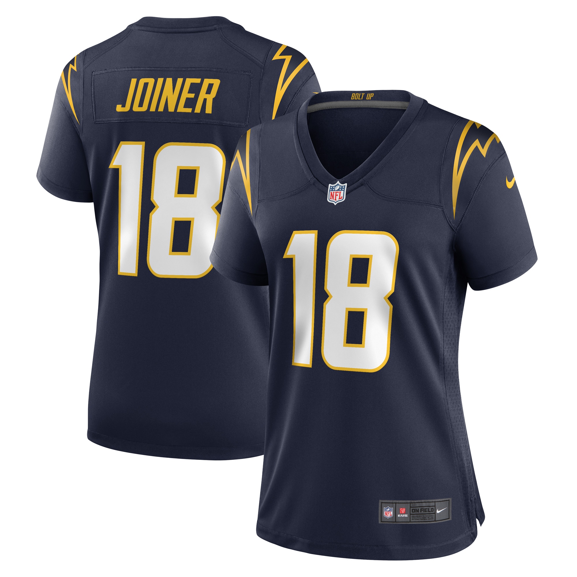 Charlie Joiner Los Angeles Chargers Women's Retired Player Jersey – Navy