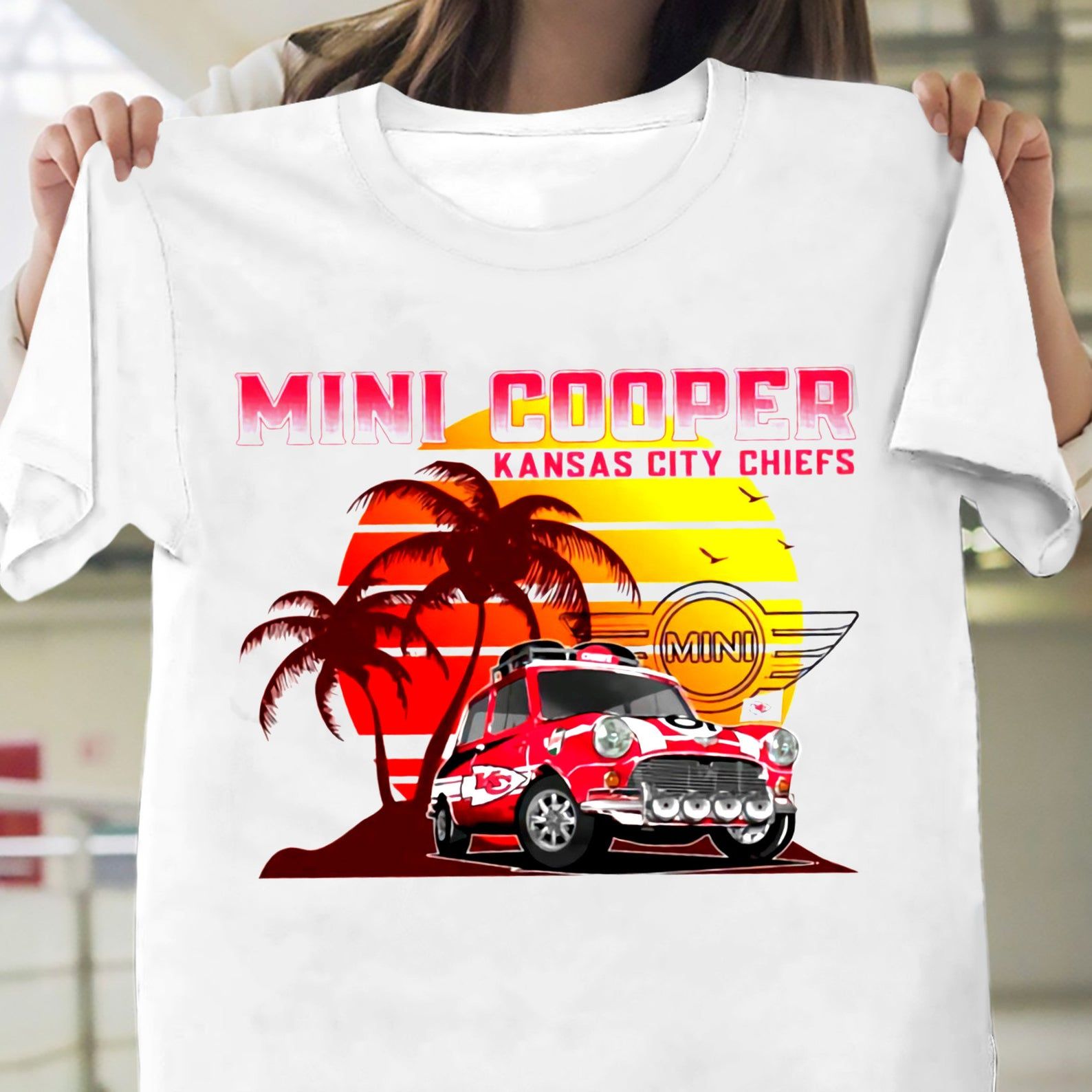 Mini Cooper Kansas City Chiefs T-Shirt Chiefs 2021 Super Bowl Liv Champions Shirt Chiefs 2021 Afc Champs Shirt Kc Chiefs Shirt Gift Fan