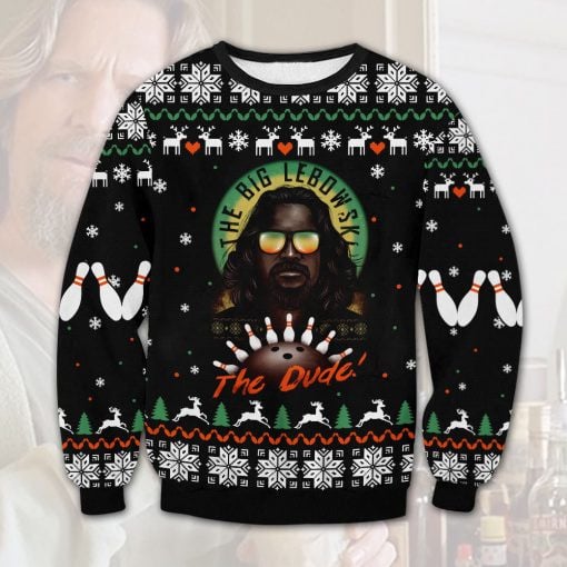 The Big Lebowski Dude Ugly Sweater Tbl1909Dhn3Kh