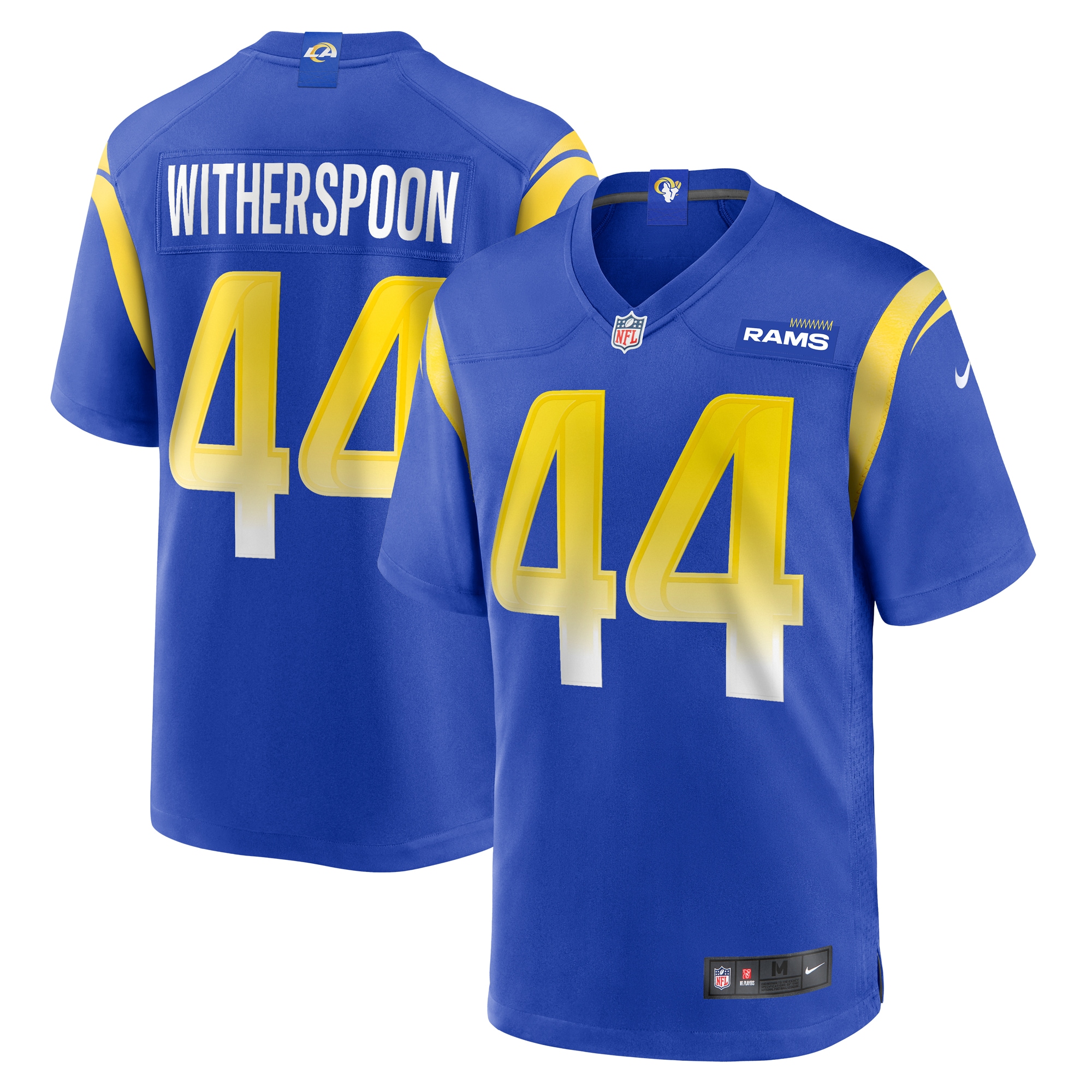 Ahkello Witherspoon Los Angeles Rams Game Jersey – Royal