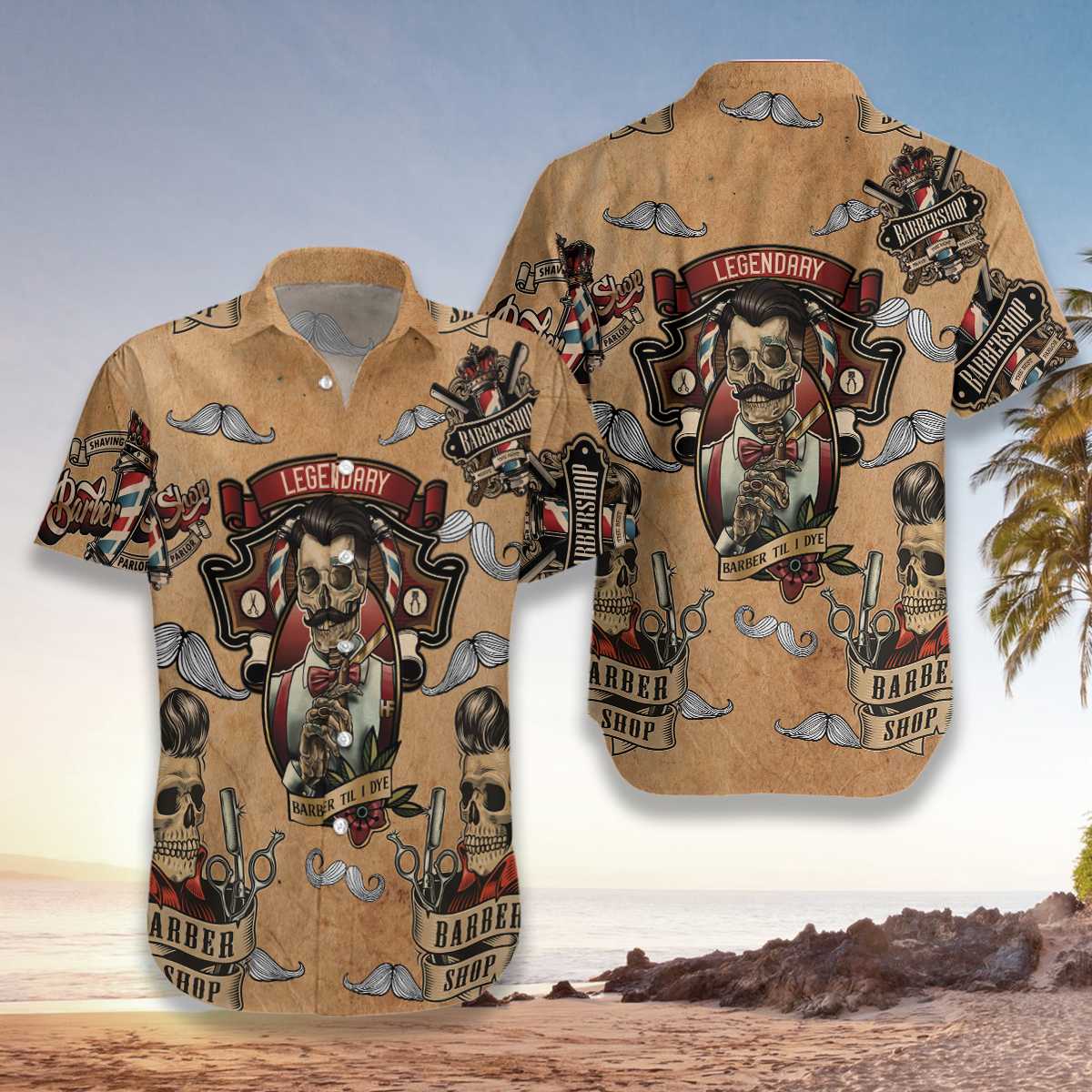 Barber Til I Dye Hawaii Shirt Ha21368