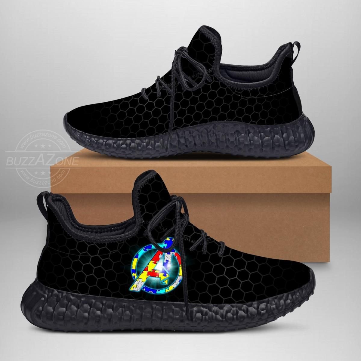 Autism Avenger Custom New Yeezy Sneaker