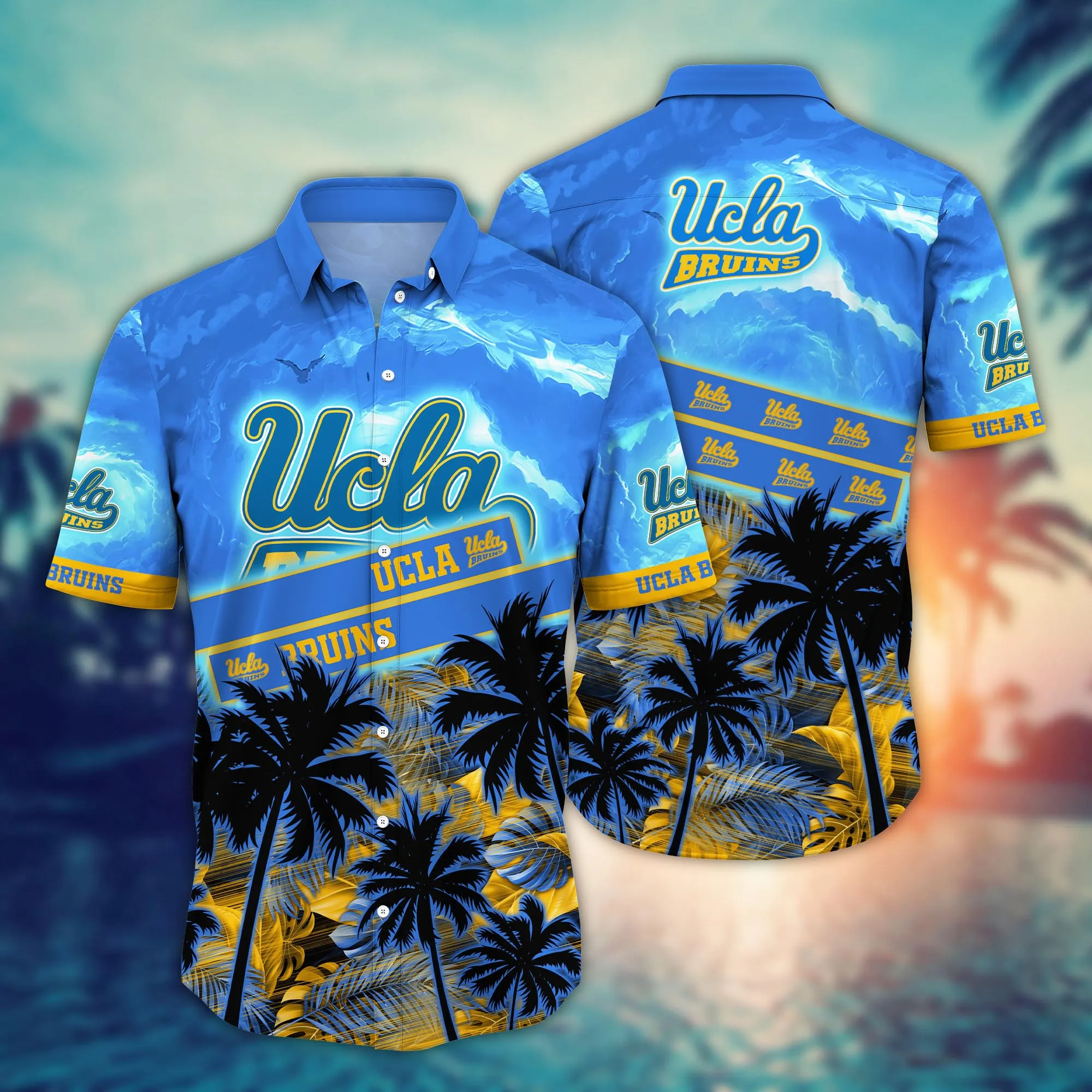 Ucla Bruins NCCA Hawaiian Shirt August Aloha Shirt