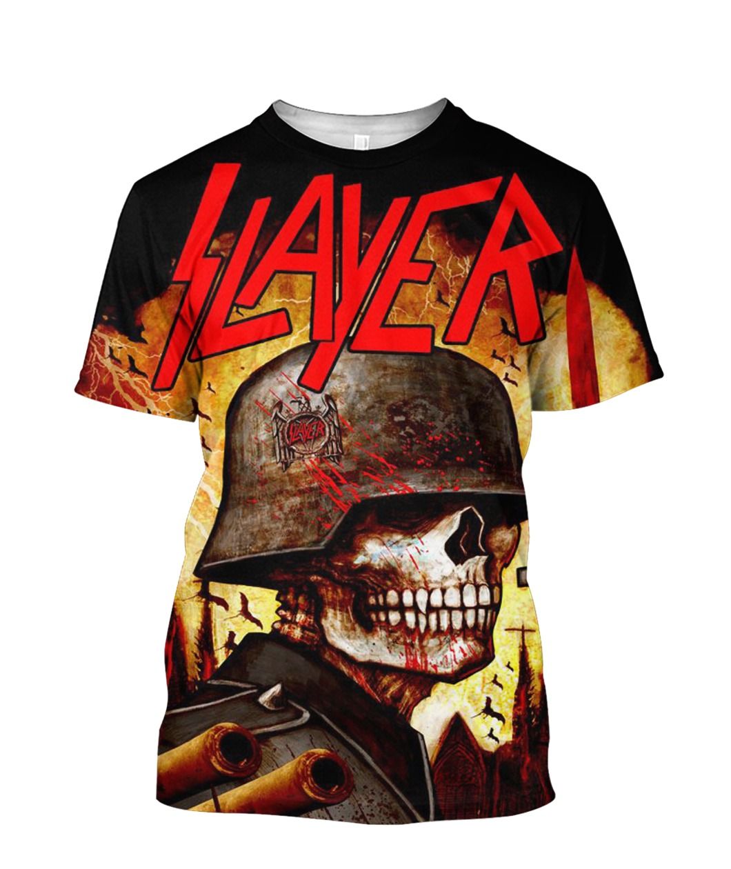 Slayer – 3D Hoodie, Zip-Up, Sweatshirt, T-Shirt #3