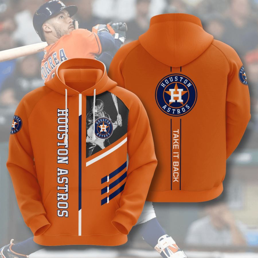 Houston Astros No772 Custom Hoodie 3D