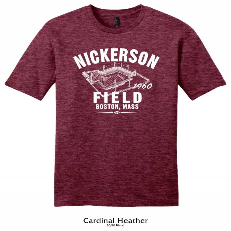 Crushtee Nickerson Field 1960 Football Tee Shirt Past Home of Your New England Patriots Any 2 Tees For 33 Long Sleeve Hoodie