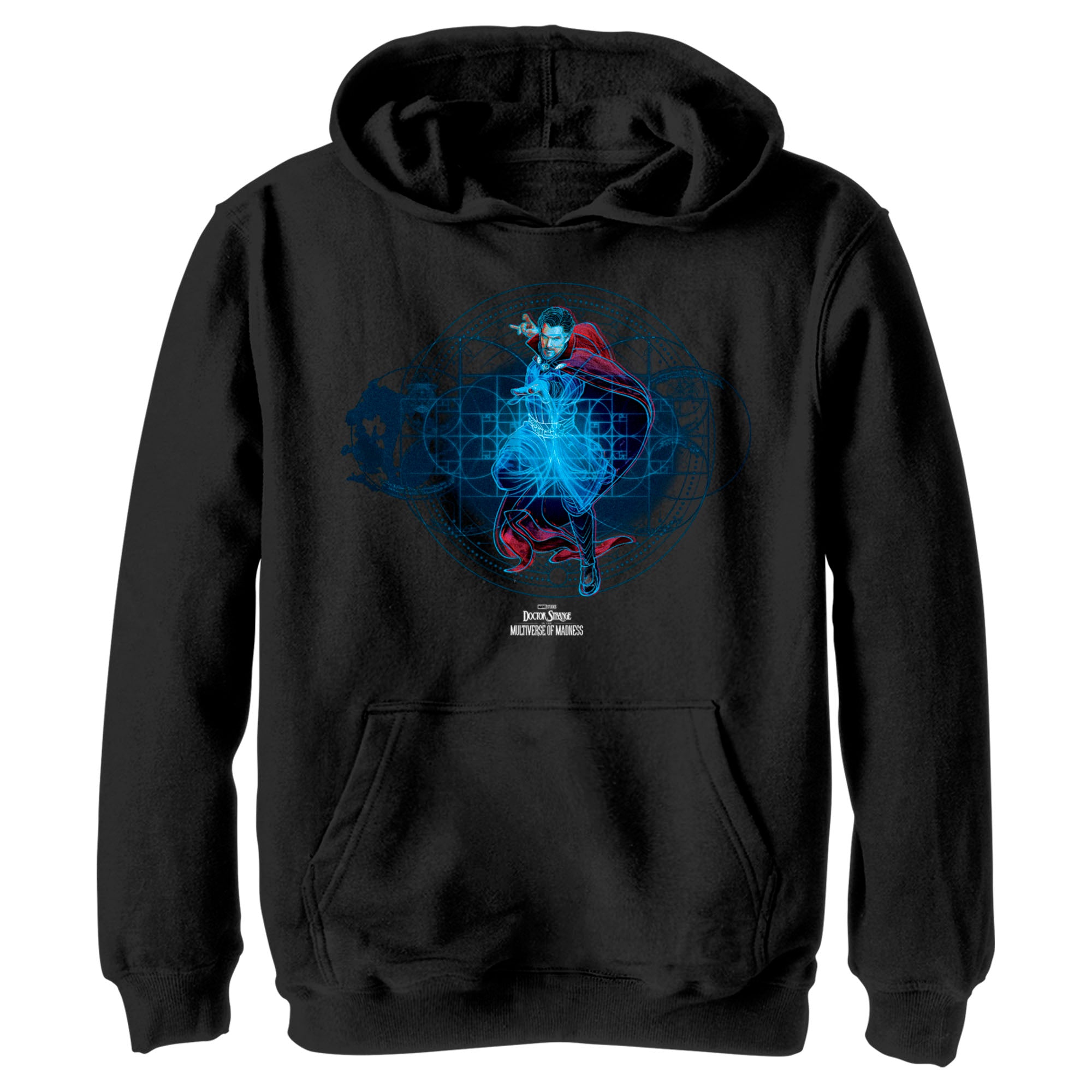 Boy’S Marvel Doctor Strange In The Multiverse Of Madness Neon Strange Pull Over Hoodie