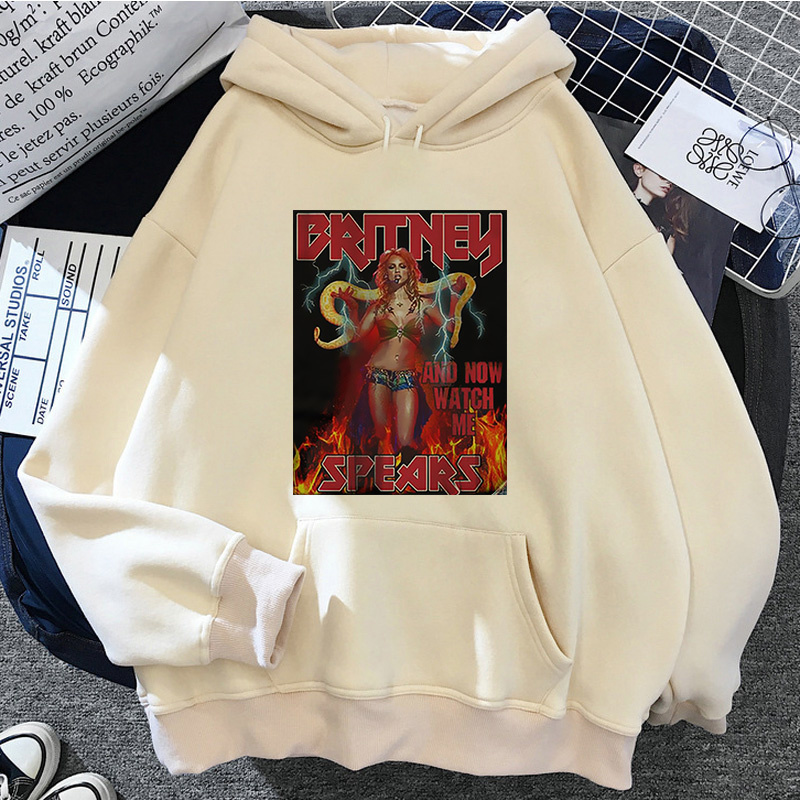 Britney Spears hoodies female graphic Ulzzang female hoody pullover harajuku anime alx