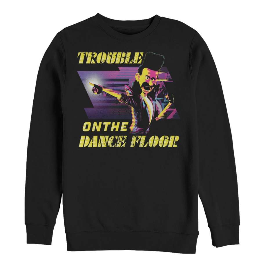 Despicable Me 3 Men’s Balthazar Trouble Dance Floor  Sweatshirt