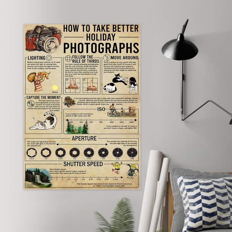 Photography Knowledge How To Take Better Holiday Poster