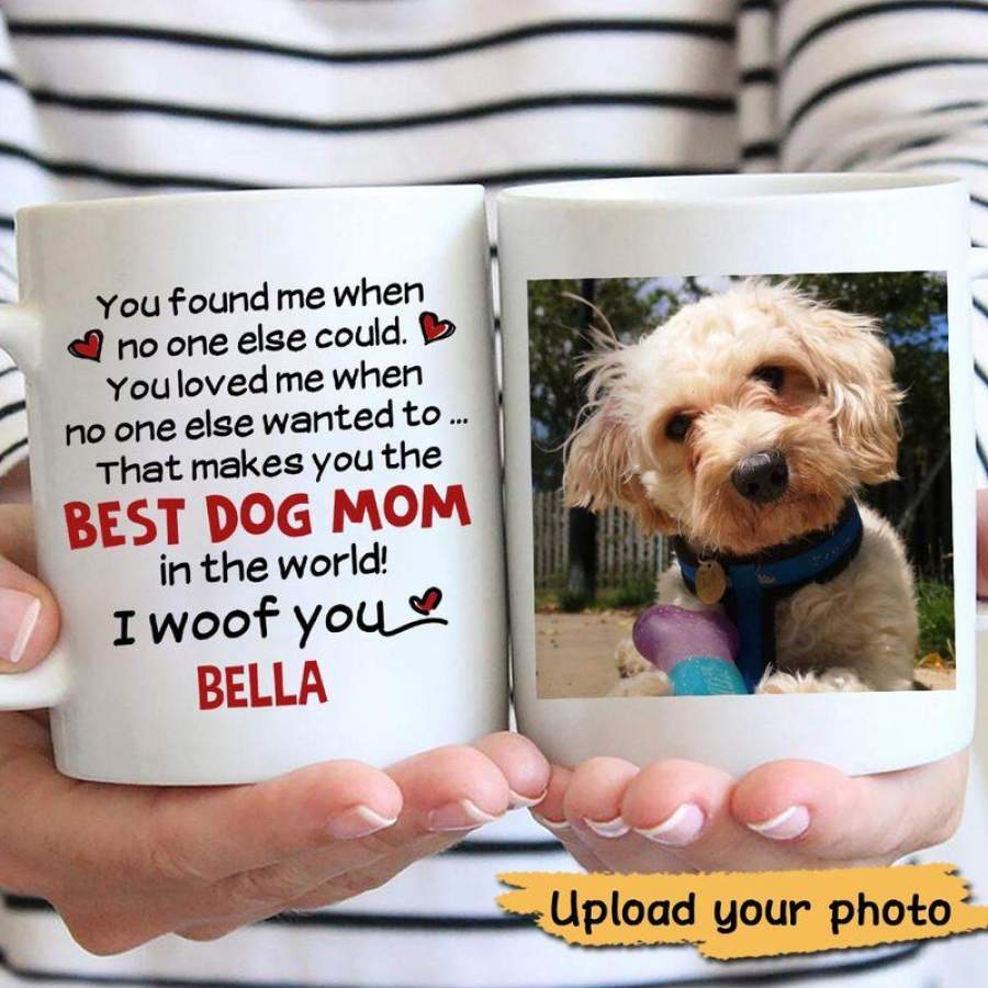 Mom You Found Me Photo Personalized Coffee Mug