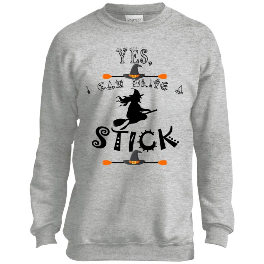 Halloween, Yes, I Can Drive a Stick Youth LS shirt/Sweatshirt/Hoodie