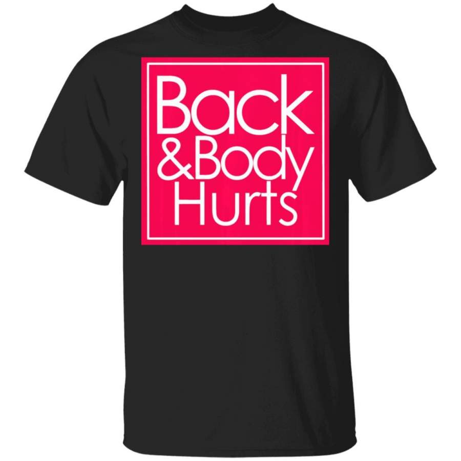 back-and-body-hurts Coffee Mug Unisex Men Women Tshirt