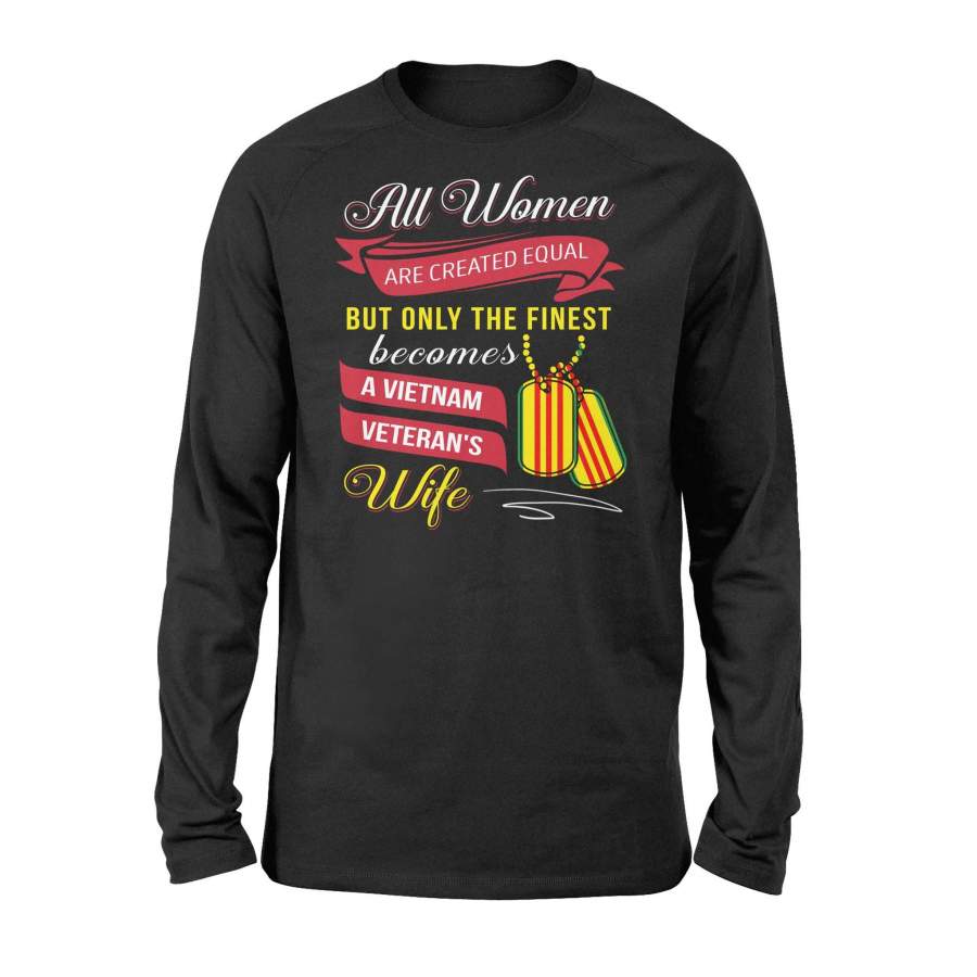 Vietnam Veteran’s Wife – Standard Long Sleeve