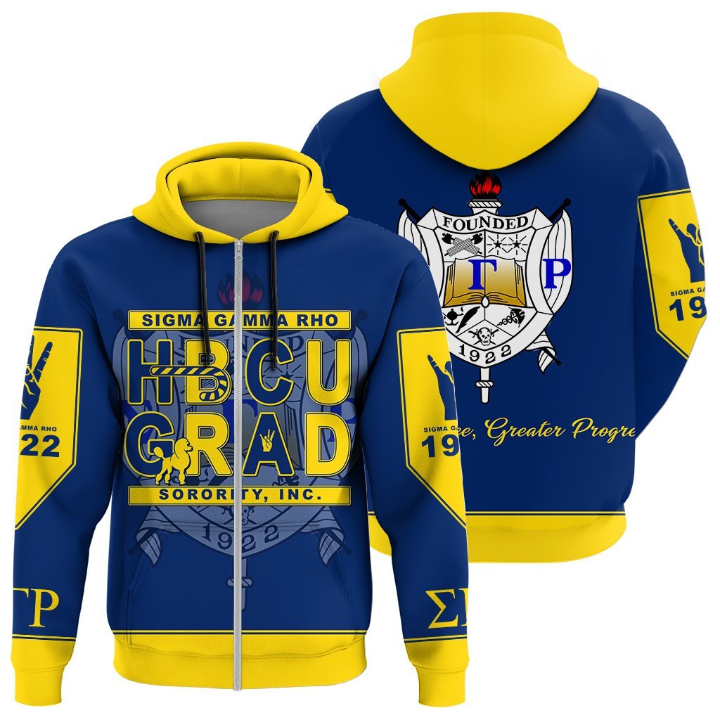 Masonstars Hoodie – Sigma Gamma Rho Zip Hoodie HBCU Style J1