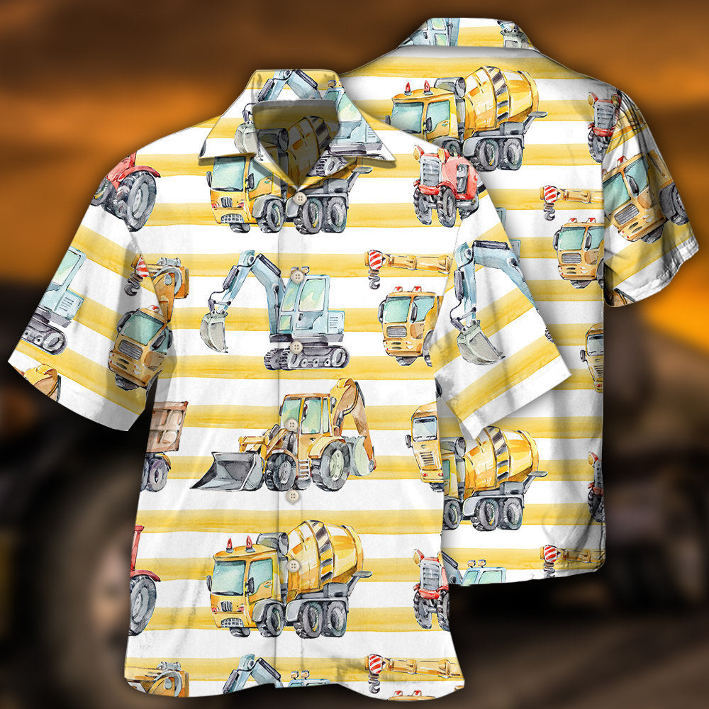 Excavator Basic Hawaii Shirt Ha65293