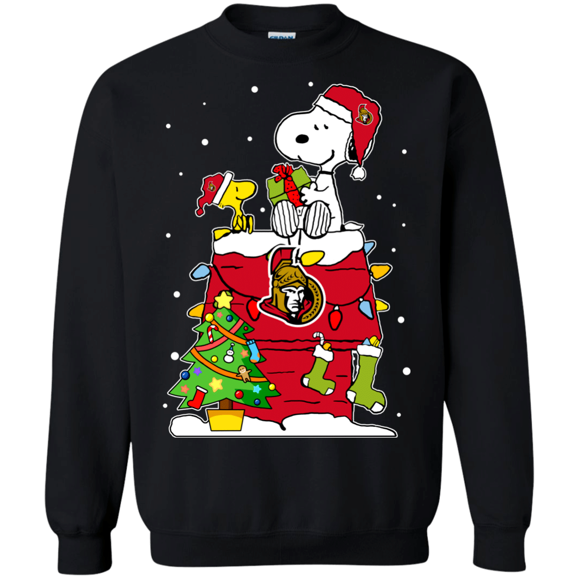 Buy Ottawa Senators Snoopy Ugly Christmas Sweaters Shirts