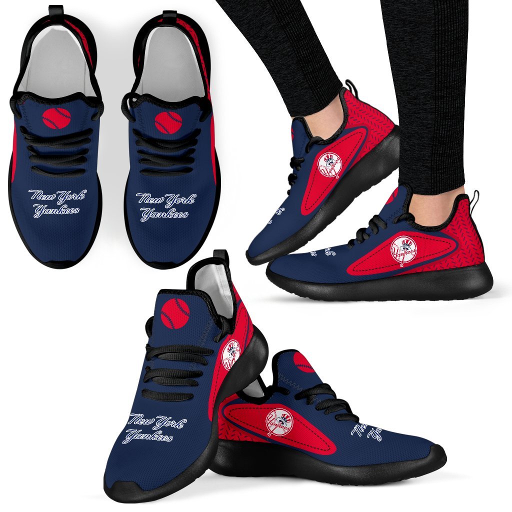 Colorful React New York Yankees Mesh Knit Sneakers