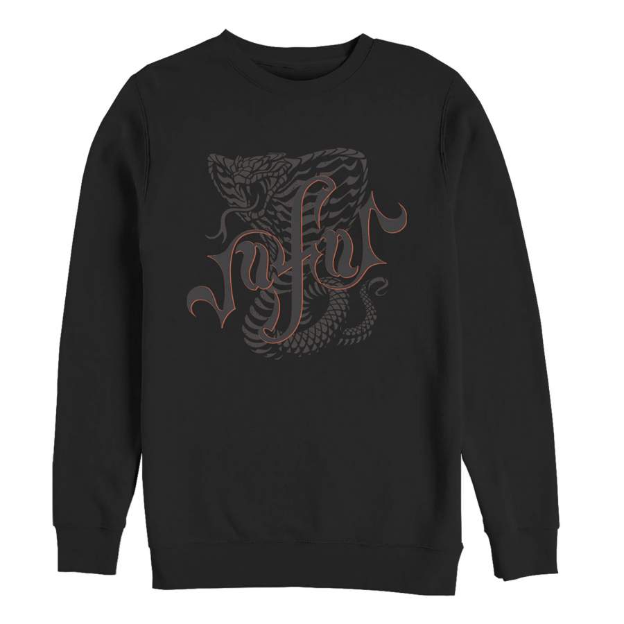 Aladdin Men’s Jafar Cobra Scrawl Sweatshirt